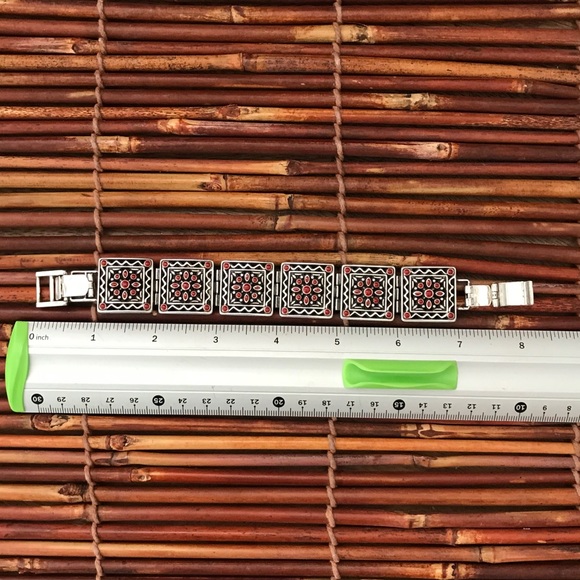 Brighton Carnival Bracelet With Red Accents - Picture 8 of 8